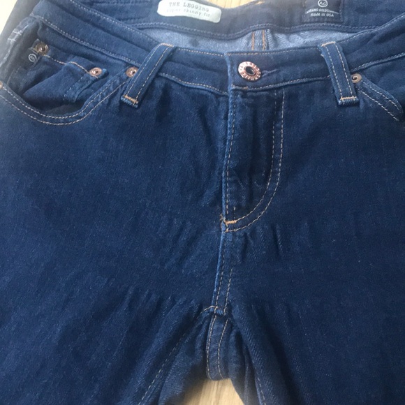 AG Super Skinny "The Legging" Dark Ankle Jeans - Picture 13 of 16